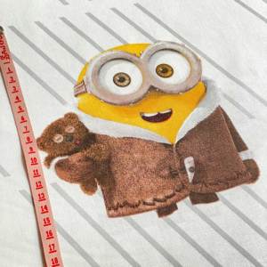 ミニオンズ 冬の装い プレミアムコットンシーチング生地＜minions