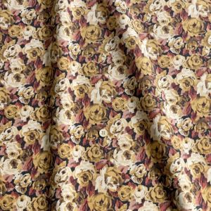 LIBERTY FABRICS リバティプリント コーデュロイ(コール天)生地＜Roman