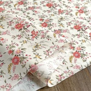 LIBERTY FABRICS リバティプリント イタリア製オーガニックタナローン生地＜Floribunda＞(フロリバンダ)【濃いピンク】157J902-CU  | オーガニックタナローン | リバティ・ファブリックス正規販売店｜生地の通販メルシー