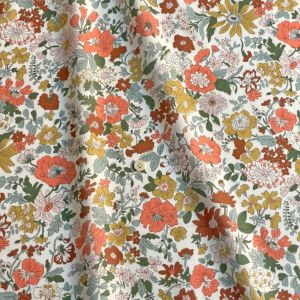 かち様 エプロン　 リバティタナローン Daisy MorisiaＤＵ かち様 エプロン リバティタナローン Daisy MorisiaDU Daisy