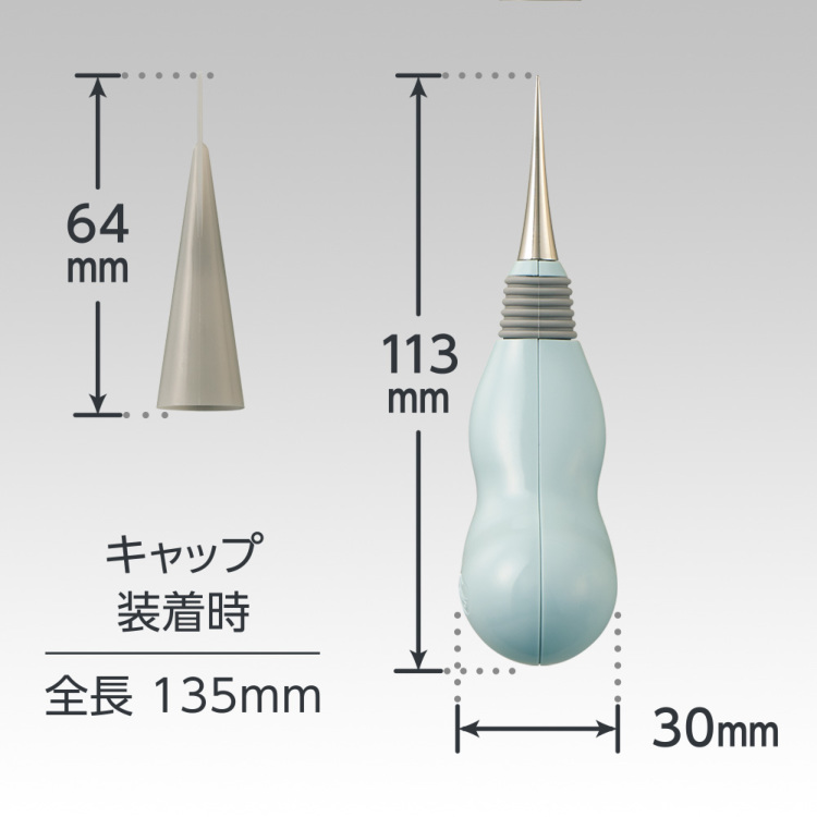グリップフィット なめらか目打 クロバー 21-518 | 道具 | リバティ