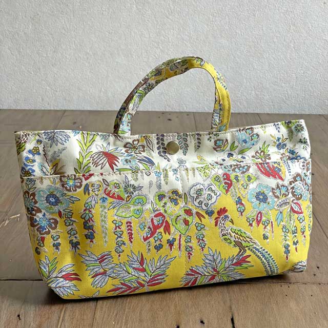 LIBERTY FABRICS リバティプリントを使ったバッグインバッグ＜Aviary