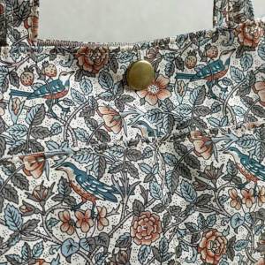 LIBERTY FABRICS リバティプリントを使ったバッグインバッグ
