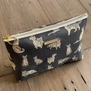 LIBERTY FABRICS リバティプリントを使ったベーシックポーチ(Lサイズ