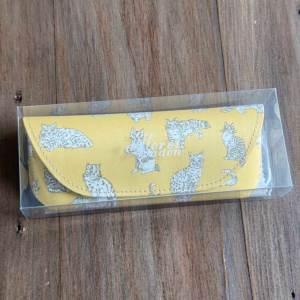 LIBERTY FABRICS リバティプリントを使ったメガネケース＜Meow