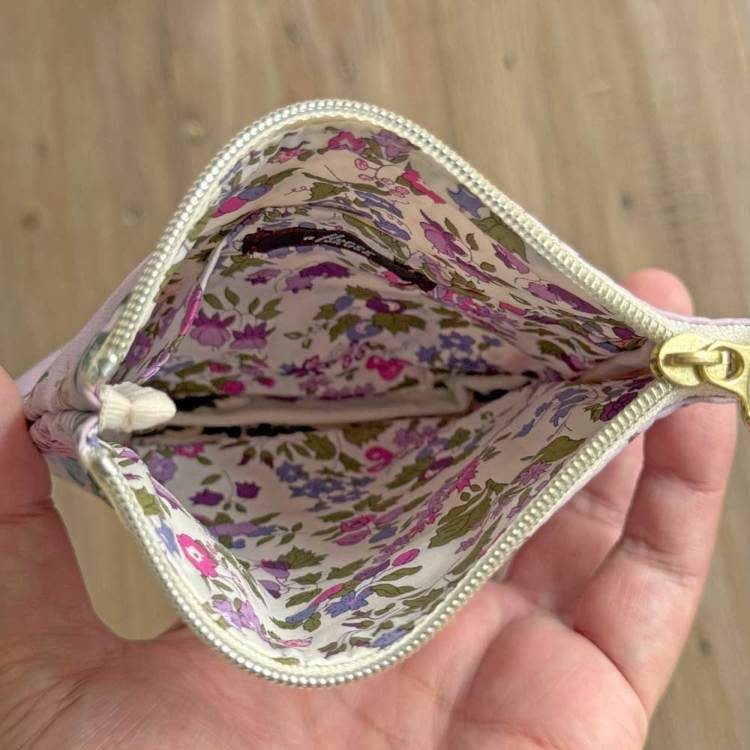 LIBERTY FABRICS リバティプリントを使った2SIDEポーチ＜Annie