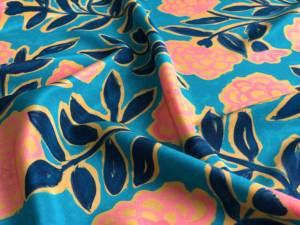 LIBERTY FABRICS リバティプリント・シルククレープデシン生地