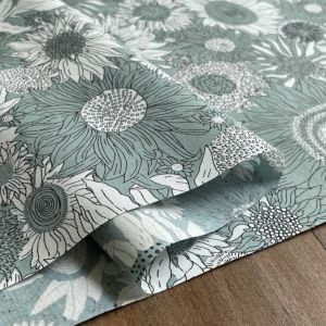 LIBERTY FABRICS リバティプリント 国産タナローン生地(エターナル)＜Small Sus＞(スモールサス)【カーキグレー】3150160VE  | タナローン（国産） | リバティ・ファブリックス正規販売店｜生地の通販メルシー