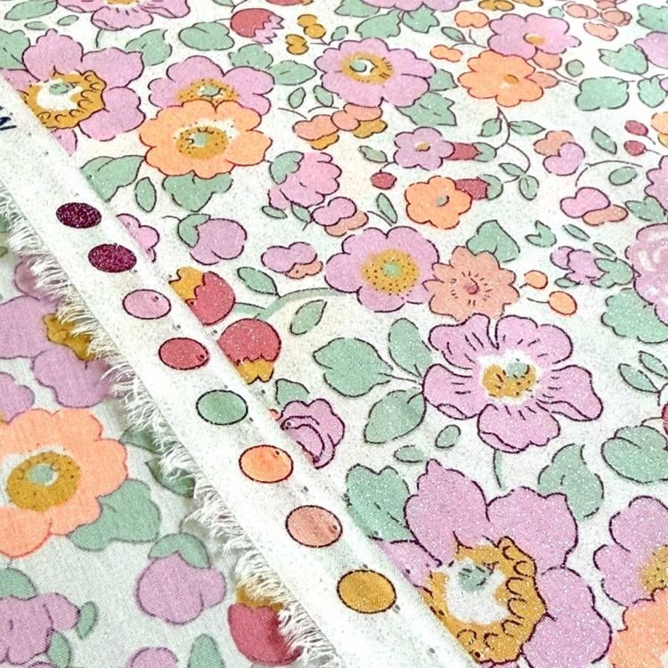 LIBERTY FABRICS リバティプリント 国産タナローン生地＜Betsy