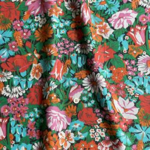LIBERTY FABRICS リバティプリント 国産エアリーコット生地＜Lamorna