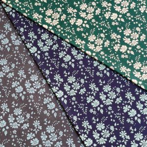 LIBERTY FABRICS リバティプリント 国産タナローン生地＜Capel＞(カペル)【グレー地×グリーングレー花】3333055-J24C |  メルシー本店10周年記念コレクション | リバティ・ファブリックス正規販売店｜生地の通販メルシー