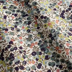 LIBERTY FABRICS リバティプリント 国産フランダースリネン生地＜Wiltshire＞(ウィルトシャー)【グリーン】3339009-C |  フランダースリネン | リバティ・ファブリックス正規販売店｜生地の通販メルシー