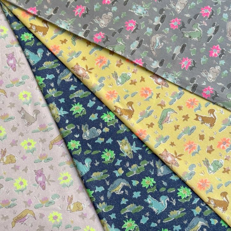 LIBERTY FABRICS リバティプリント 国産タナローン生地＜Oscar