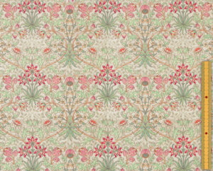 moda fabrics(モダ・ファブリックス)William Morris ウィリアムモリス シーチング生地＜HYACINTH 1900-1912＞（ ヒヤシンス）SAGE ROSE セージローズ 33496-63 | William Morris(moda fabric) |  リバティ・ファブリックス正規販売店｜生地の通販メルシー