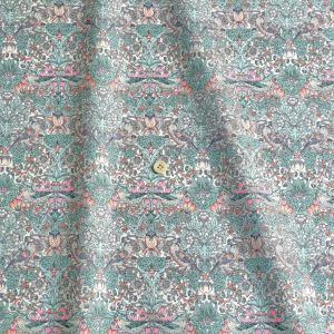 LIBERTY FABRICS リバティプリント 国産タナローン生地【2024SS Neon Liberty ネオンリバティ】＜Strawberry  Thief Spring＞(ストロベリー・シーフ・スプリング)【ピンクネオン×アイスブルー】36300129N-J24A | 2024年春夏追加柄( Neon Liberty) | リバティ・ファブリック ...