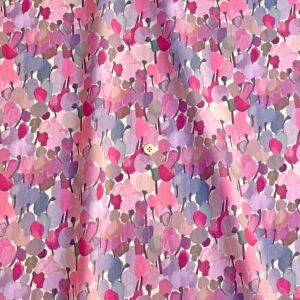 LIBERTY FABRICS リバティプリント 国産タナローン生地＜Tulip Fields＞(チューリップフィールズ)【ピンク】36301127-J24C  | メルシー本店10周年記念コレクション | リバティ・ファブリックス正規販売店｜生地の通販メルシー