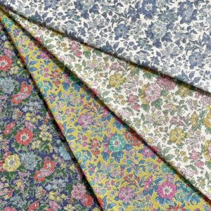 LIBERTY FABRICS リバティプリント 国産フランダースリネン生地＜Clare