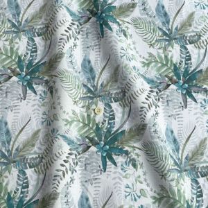 LIBERTY FABRICS リバティプリント 国産フランダースリネン生地＜Adeoye＞(アデオイエ)【グリーン系】3633120-J23BL |  フランダースリネン | リバティ・ファブリックス正規販売店｜生地の通販メルシー