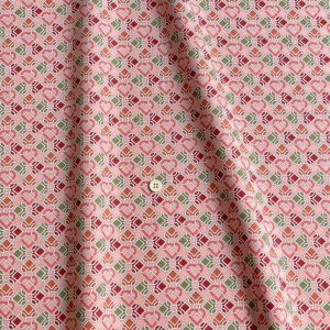 LIBERTY FABRICS リバティプリント イタリア製タナローン生地＜Love Links＞(ラブ・リンクス)【ピンク地】3634118-24AU《2024SS  THE LIBERTY KALEIDOSCOPE》 | 2024年春夏柄(THE LIBERTY KALEIDOSCOPE) |  リバティ・ファブリックス正規販売店｜生地の通販メルシー