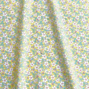 LIBERTY FABRICS リバティプリント イタリア製タナローン生地＜Paysanne Blossom＞(ペイザンヌ・ブロッサム)【イエロー地】3634121-24CU《2024SS  THE LIBERTY KALEIDOSCOPE》 | 2024年春夏柄(THE LIBERTY KALEIDOSCOPE) | リバティ・ファブリックス正規販売店｜生地の通販  ...