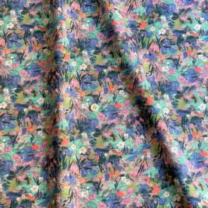 LIBERTY FABRICS リバティプリント イタリア製タナローン生地＜Floral Impression＞(フローラル・インプレッション)【ピンク系】3634203-24AU《2024AW  The Curated Floral》 | 2024年秋冬柄(The Curated Floral) | リバティ・ファブリックス正規販売店｜生地 の通販メルシー