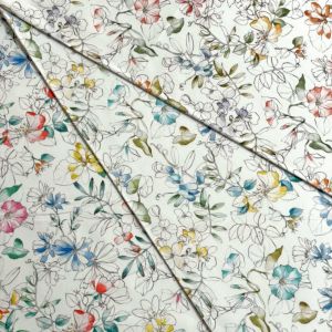 LIBERTY FABRICS リバティプリント イタリア製タナローン生地＜Sophie  Anne＞(ソフィー・アン)【ブルー】3634235-24BU《2024AW The Curated Floral》 | 2024年秋冬柄(The  Curated Floral) | リバティ・ファブリックス正規販売店｜生地の通販メルシー