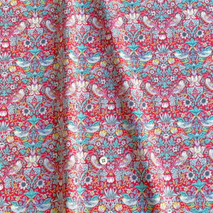 LIBERTY FABRICS リバティプリント 国産タナローン生地(エターナル)＜StrawberryThief＞(ストロベリーシーフ)3635061RE  | タナローン（国産） | リバティ・ファブリックス正規販売店｜生地の通販メルシー