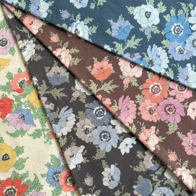 LIBERTY FABRICS リバティプリント コットンフランネル生地＜Madeleine