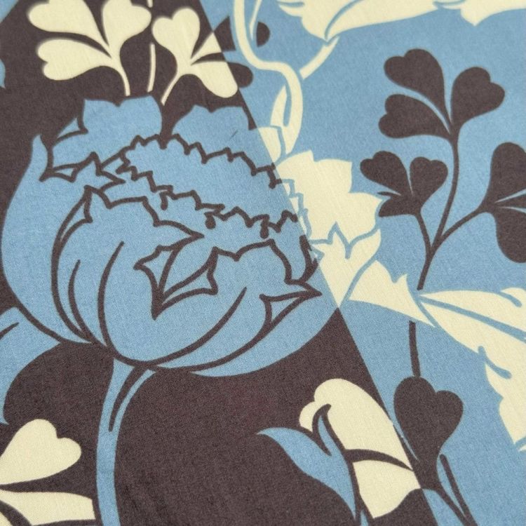【美品】コンパニーアイタリアーナ　イタリア製　ファー　ポンチョ　グリーン LIBERTY. LIBERTY FABRICS リバティプリント イタリア製