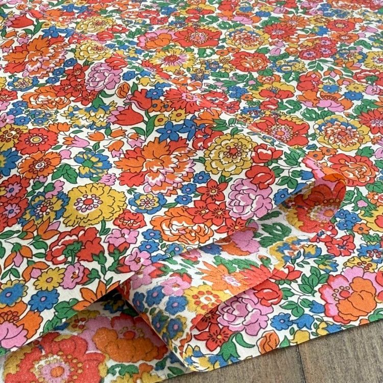 LIBERTY FABRICS リバティプリント イタリア製タナローン生地＜Nell