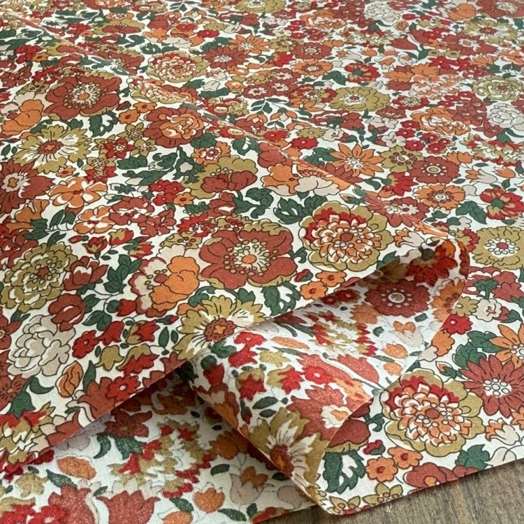 LIBERTY FABRICS リバティプリント イタリア製タナローン生地＜Nell