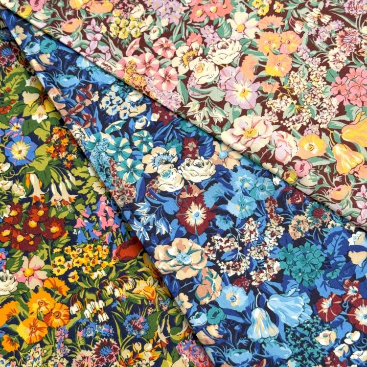 LIBERTY FABRICS リバティプリント イタリア製タナローン生地＜Cottage