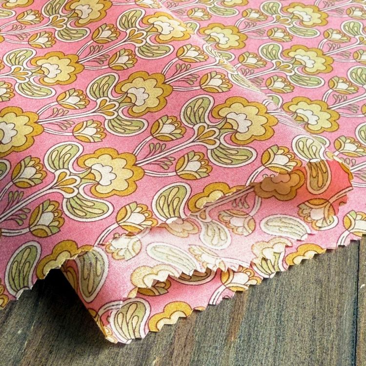 LIBERTY FABRICS リバティプリント イタリア製タナローン生地＜Peacock