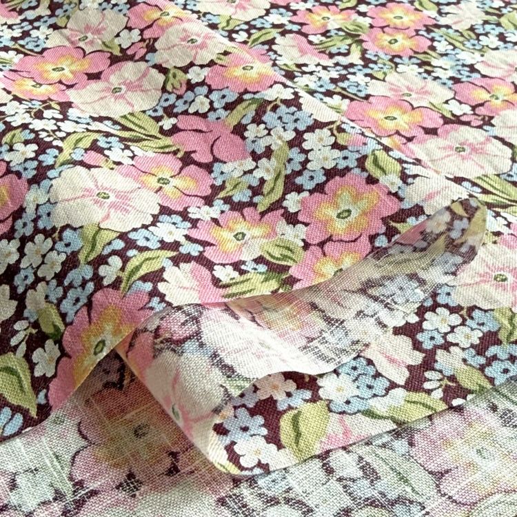LIBERTY FABRICS リバティプリント 国産フランダースリネン生地