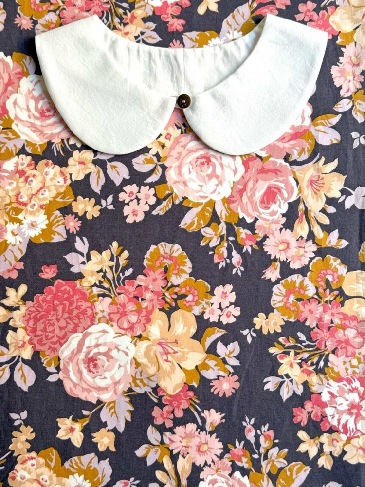 LIBERTY FABRICS リバティプリント イタリア製タナローン生地＜Flower