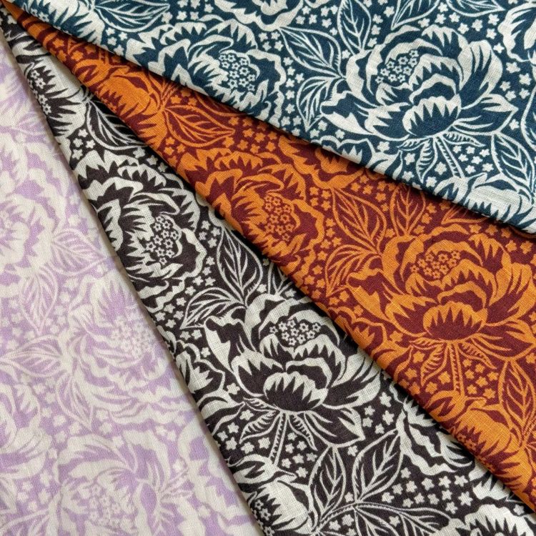 LIBERTY FABRICS リバティプリント 国産フランダースリネン生地