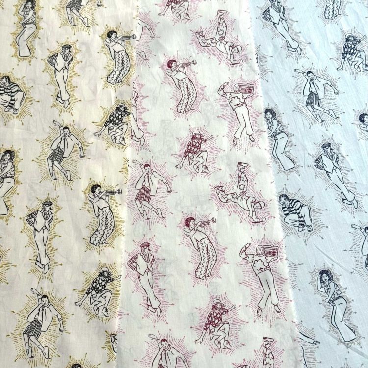 LIBERTY FABRICS リバティプリント イタリア製タナローン生地＜Hip Hop