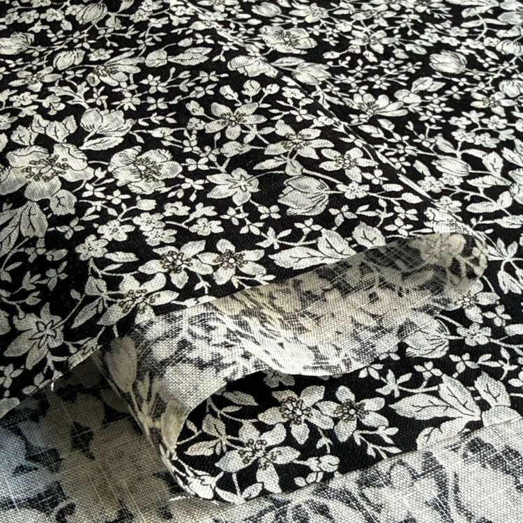 LIBERTY FABRICS リバティプリント 国産フランダースリネン生地＜Lizzy