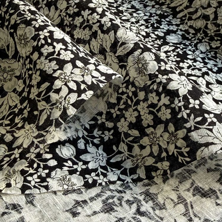 LIBERTY FABRICS リバティプリント 国産フランダースリネン生地＜Lizzy