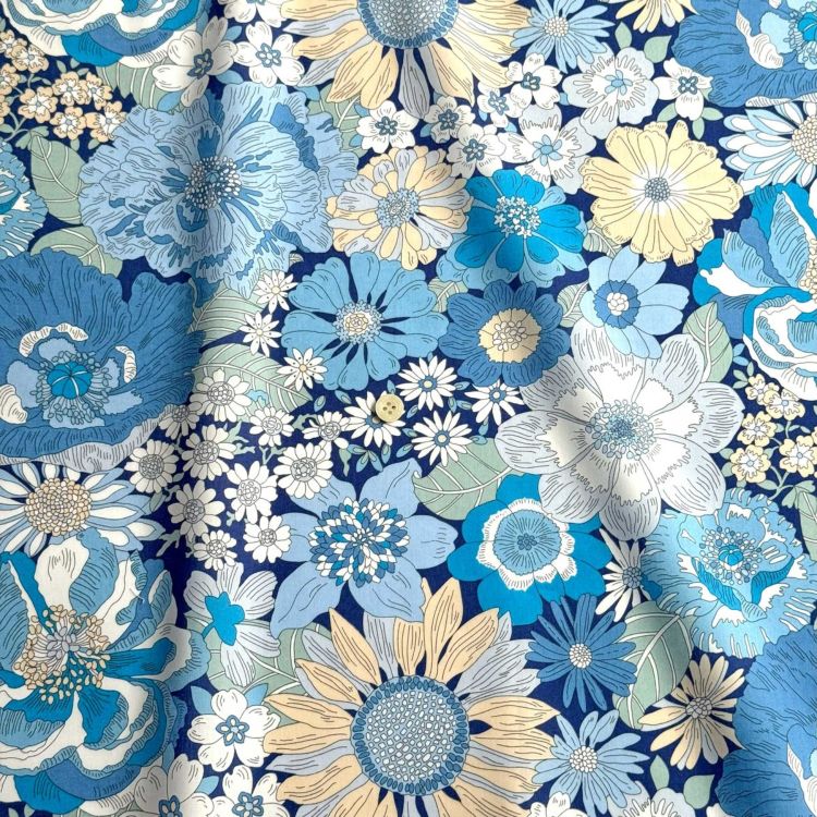 LIBERTY FABRICS リバティプリント イタリア製タナローン生地＜Summers