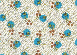 LIBERTY FABRICS リバティプリント 国産タナローン生地(エターナル)＜Juniper＞(ジュニパー)【ブルー＆グリーン】3636259ZE  | 2022年廃盤エターナル | リバティ・ファブリックス正規販売店｜生地の通販メルシー