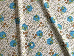 LIBERTY FABRICS リバティプリント 国産タナローン生地(エターナル)＜Juniper＞(ジュニパー)【ブルー＆グリーン】3636259ZE  | 2022年廃盤エターナル | リバティ・ファブリックス正規販売店｜生地の通販メルシー