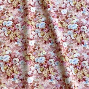 LIBERTY FABRICS リバティプリント イタリア製タナローン生地＜Hampstead Summer＞(ハムステッドサマー)《くすみピンク》3636419-C【2022SS  FLORALOVE COLLECTION】 | 2022年春夏追加柄(Floralove Collection) | リバティ ・ファブリックス正規販売店｜生地の通販メルシー