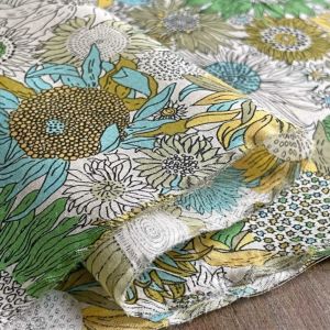 LIBERTY FABRICS リバティプリント 国産綿シルクローン生地