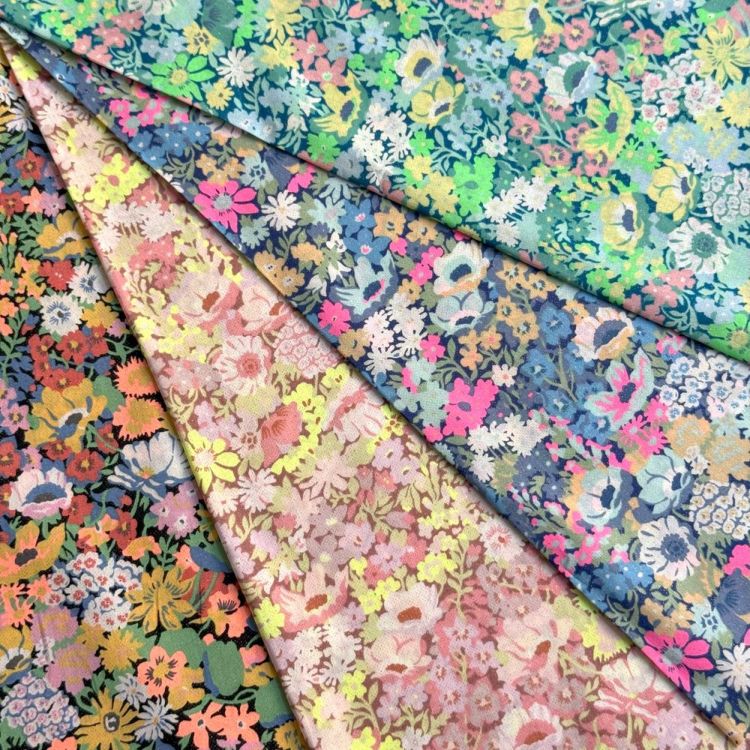 LIBERTY FABRICS リバティプリント 国産タナローン生地＜Thorpe
