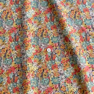 LIBERTY FABRICS リバティプリント 国産綿シルクローン生地(エターナル