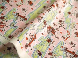 LIBERTY FABRICS リバティプリント・国産タナローン生地＜Flo＞(フロー