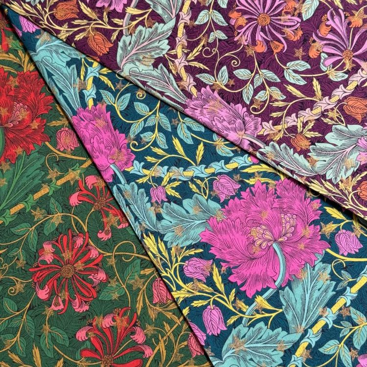 LIBERTY FABRICS リバティプリント 国産タナローン生地＜March Sparkle