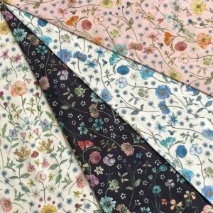 LIBERTY FABRICS リバティプリント  イタリア製タナローン生地＜Archway＞(アーチウェイ)【ブルー】363J4215-24CU《2024AW Native Flowers》 |  2024年秋冬追加柄(Native Flowers) | リバティ・ファブリックス正規販売店｜生地の通販メルシー