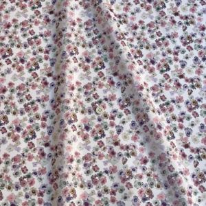 LIBERTY FABRICS リバティプリント イタリア製タナローン生地＜Australian  Daisy＞(オーストラリアン・デイジー)【ピンクパープル系】363J4220-24AU《2024AW Native Flowers》 |  2024年秋冬追加柄(Native Flowers) | リバティ・ファブリックス正規販売店｜生地の通販メルシー